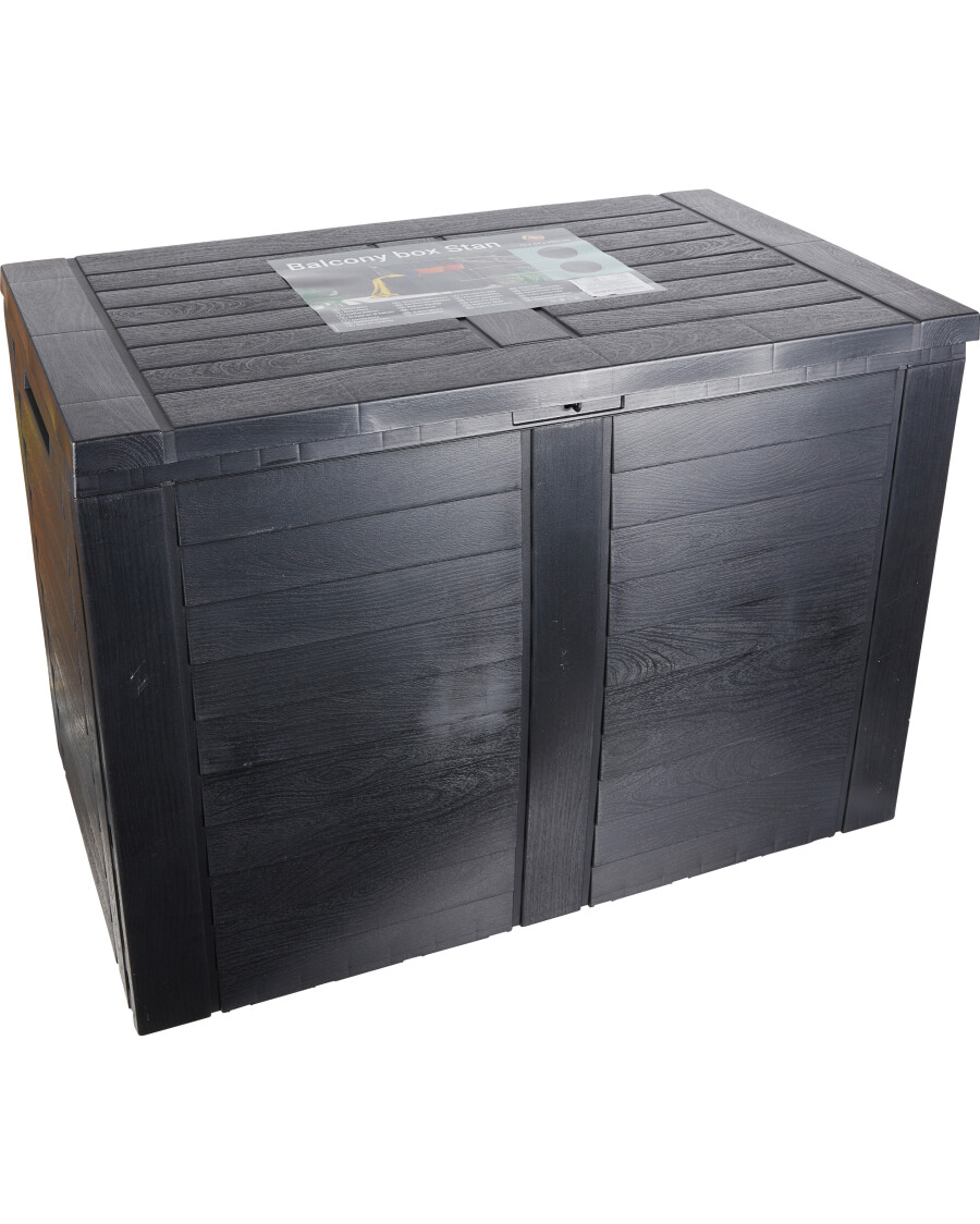 Balkonbox in Anthrazit