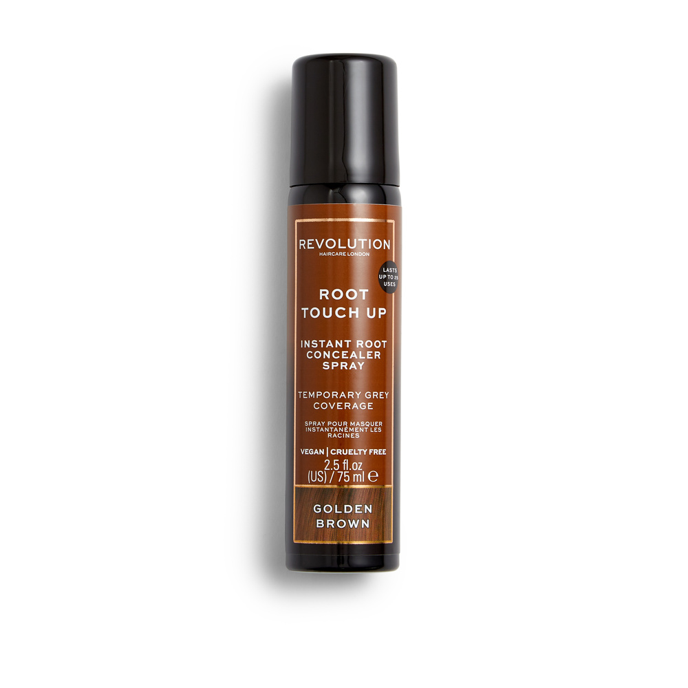 revolution hair Revolution Hair Root Touch Up Spray Golden Brown Retouche couleur