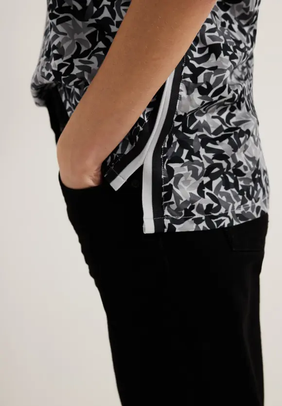 CECIL Bluse mit Minimalprint