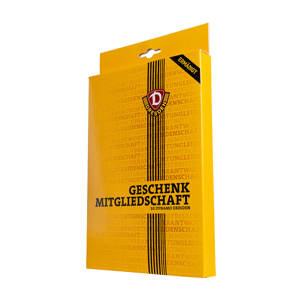 GUTSCHEIN-BOX Mitgliedschaft SG Dynamo Dresden (ERMÄßIGT)