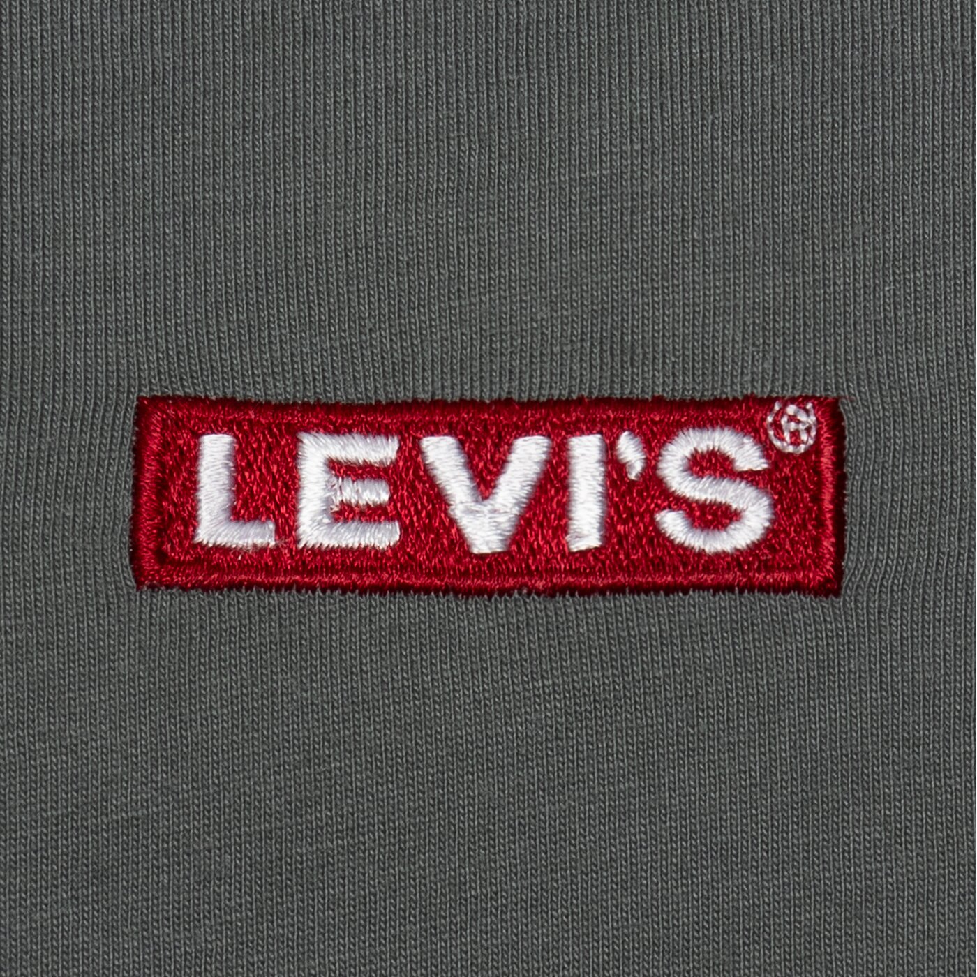 LEVI'S T-SHIRT SS RELAXED BABY TAB T GREENS Khaki