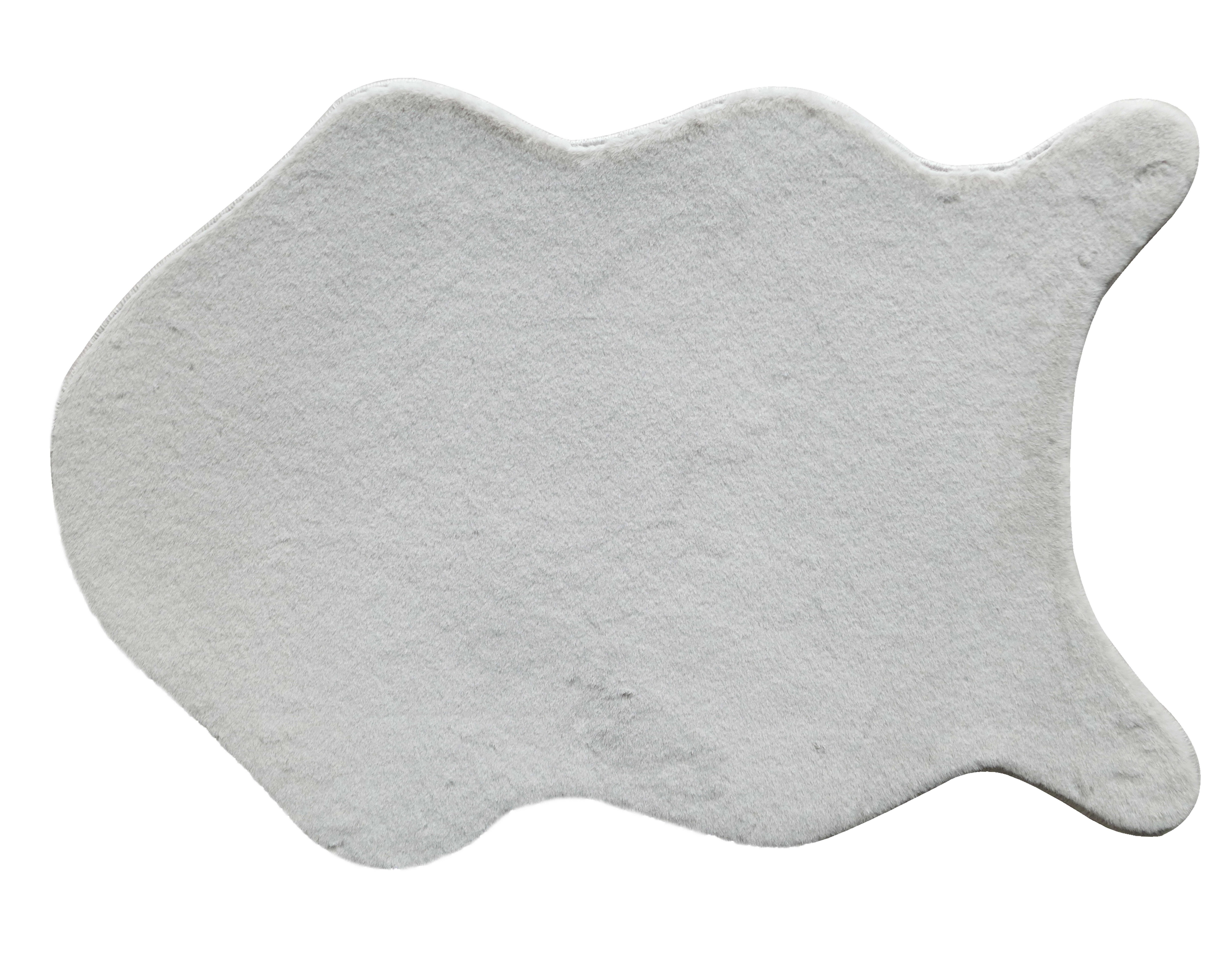 Fellteppich Balu, Nachhaltiger Kunstfell Teppich, Modern, Langflor, Leonique, tierfellförmig, Höhe: 20 mm, Kunstfell in Kaninchenfell-Haptik, Wohnzimmer, Schlafzimmer, Esszimmer