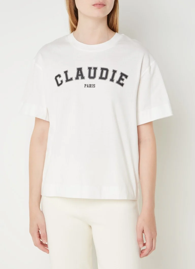 T-shirt di Claudie Pierlot con stampa logo