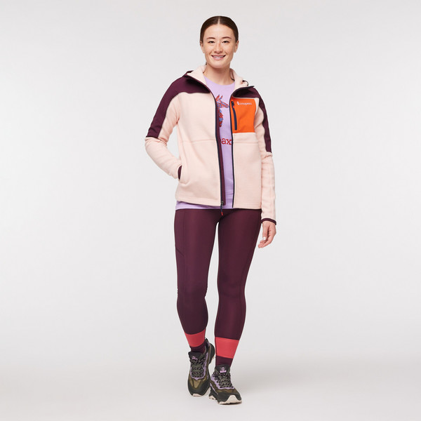 ABRAZO HOODED FULL-ZIP FLEECE JACKET Damen - Fleecejacke