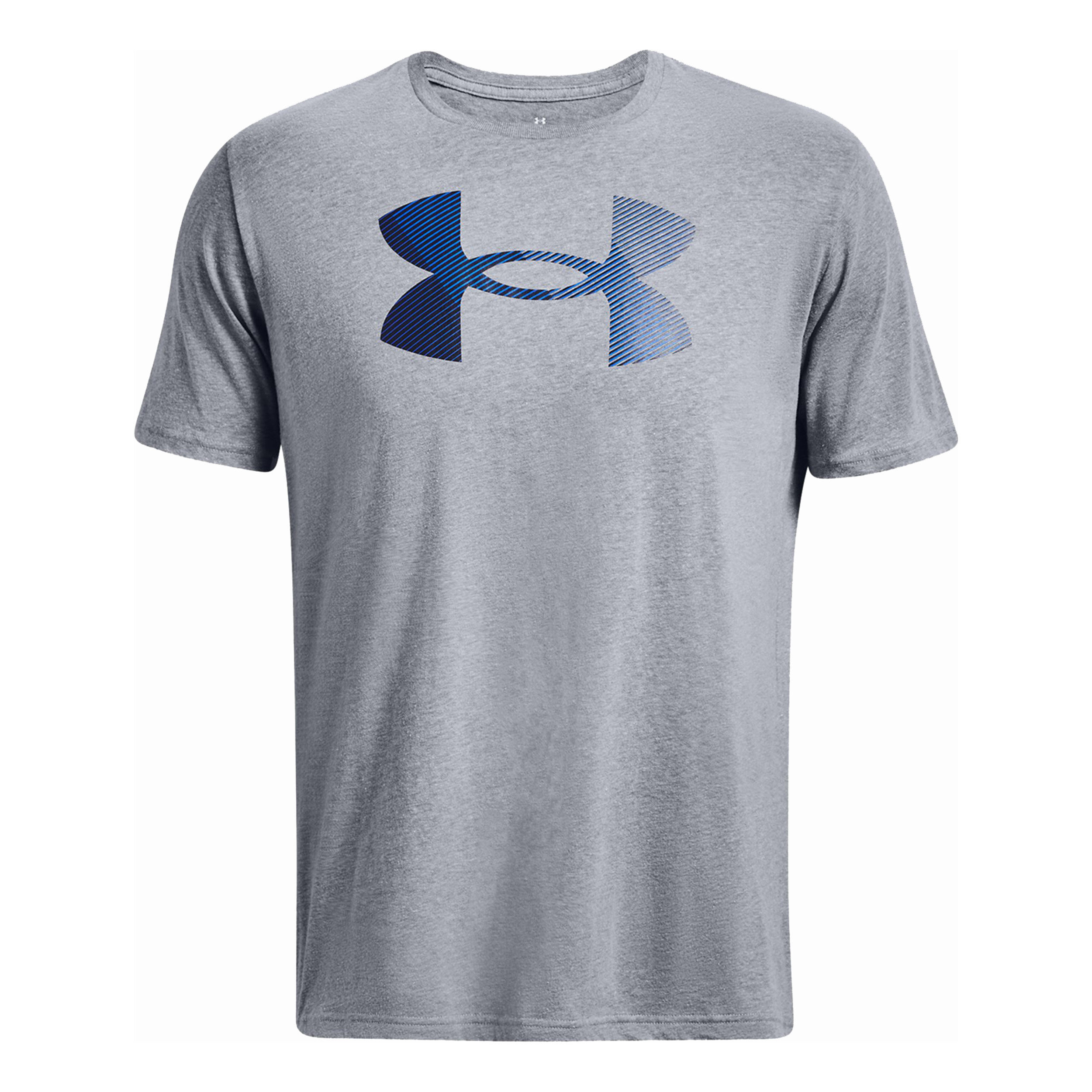 Big Logo Fill T-Shirt Herren - Grau, Blau