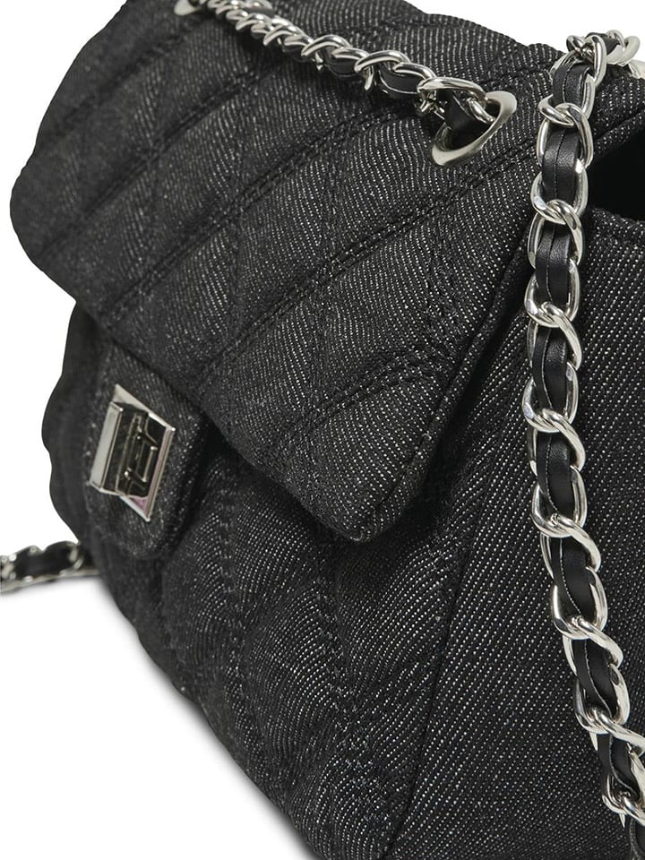 ONLY Umhängetasche in Schwarz - (B)24 x (H)15,5 x (T)8,5 cm günstig kaufen onesize