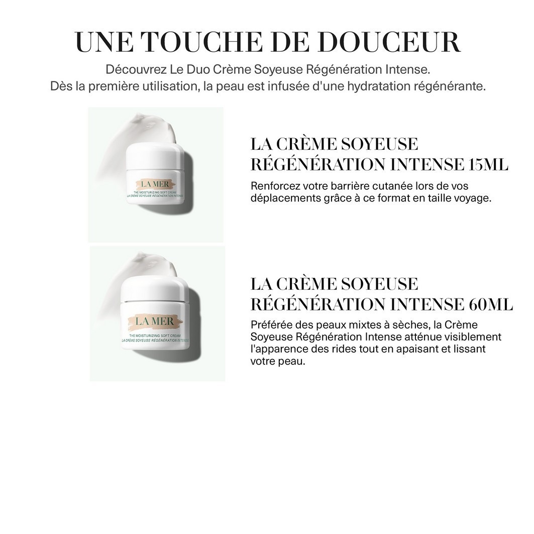 La Mer Le Duo Silky Cream Intense Regeneration