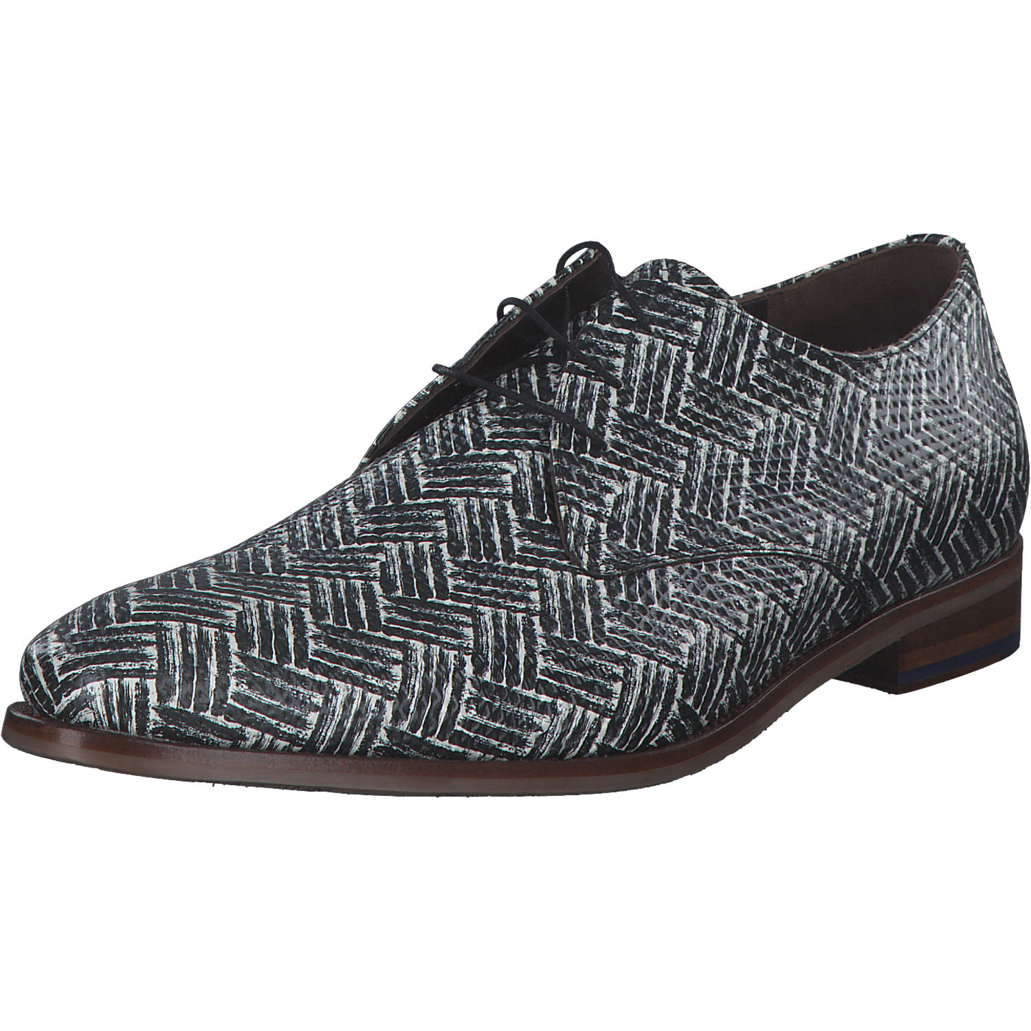 Floris van Bommel 30149, Klassische Halbschuhe, Herren, White-black