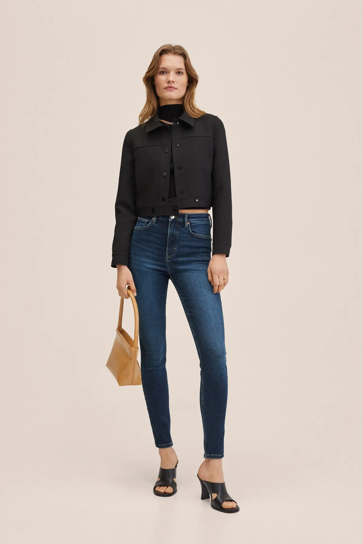 MANGO  Blaue Damenjeans 27011123