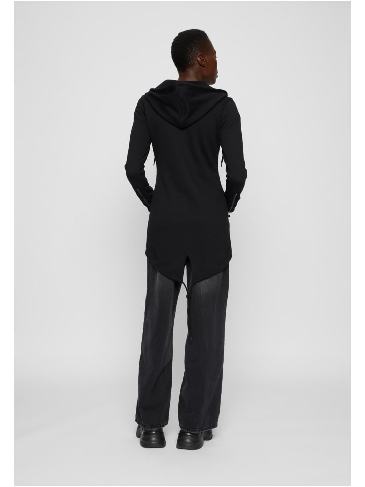 Urban Classics Urban Classics Zip-Kapuzenpullover in black günstig kaufen