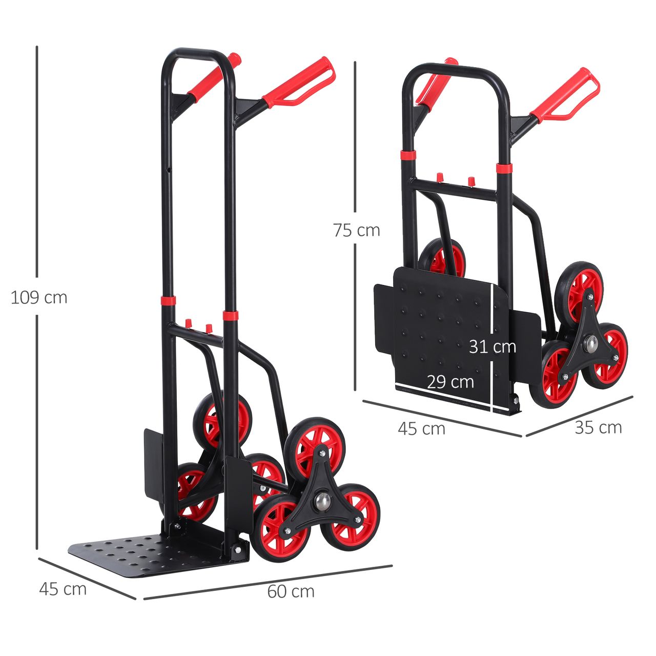 DURHAND Treppensteiger 150 kg