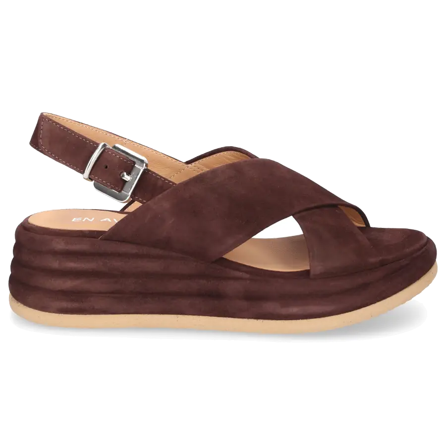 EN AVANT - Sandalen 2801 Kalbsleder - braun