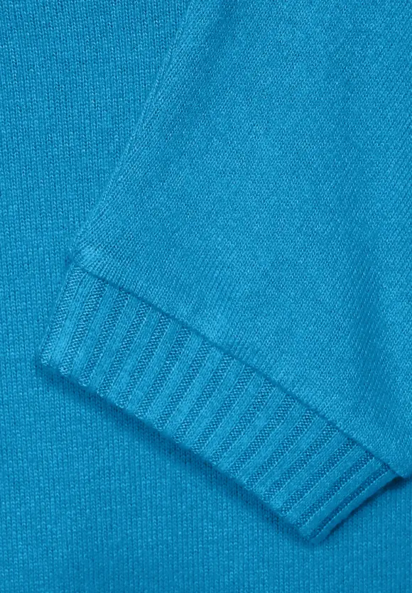 Street One Cosy Shirt mit Stehkragen