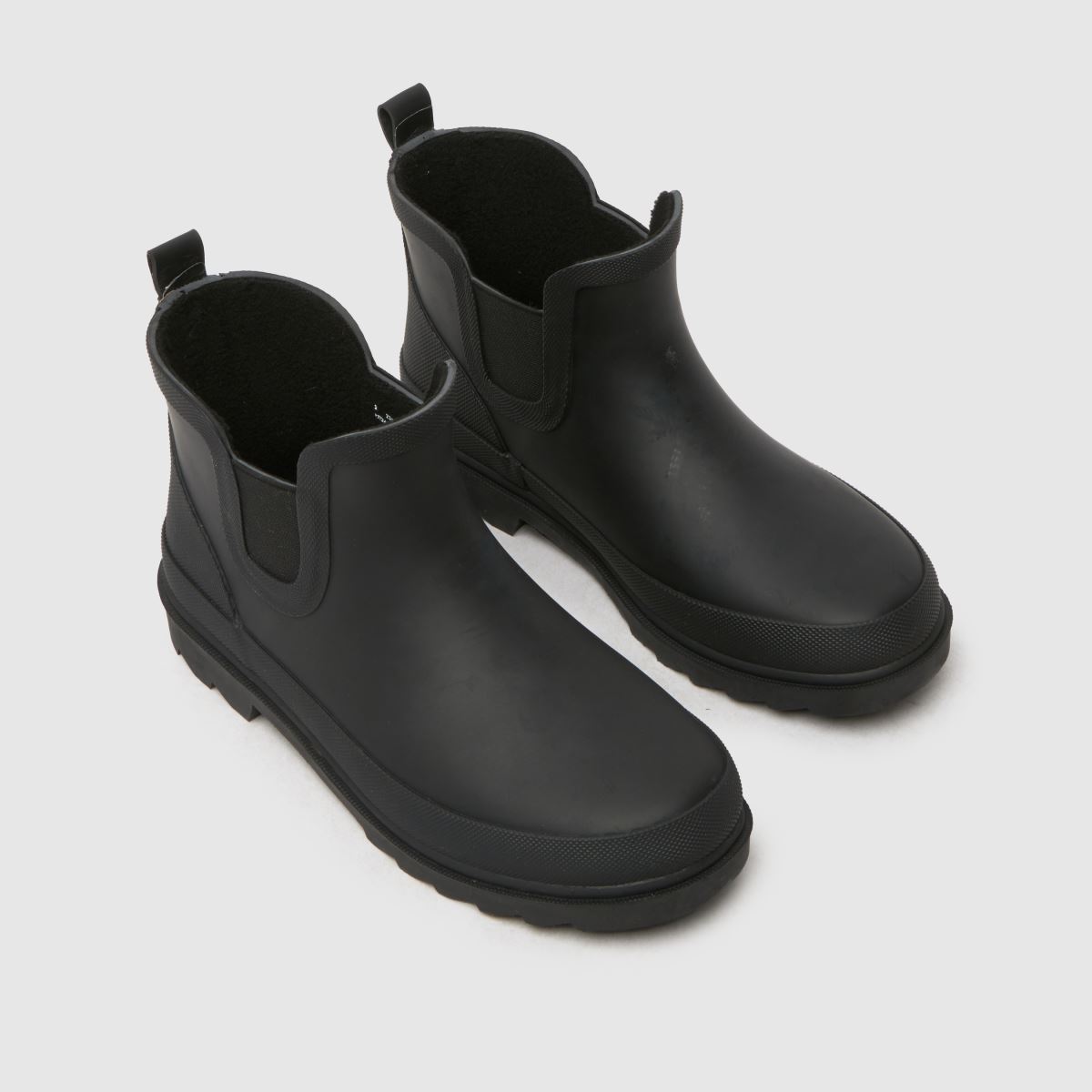Schuh svarta Cosette mini gummistövlar för barn