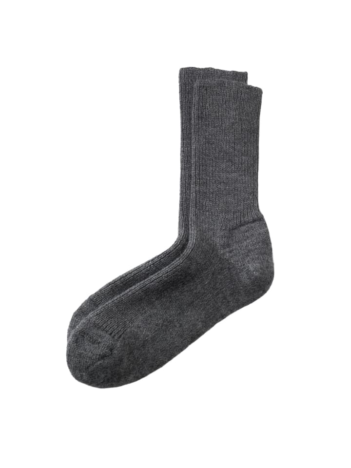 Hessnatur Wollsocke in anthrazit günstig kaufen