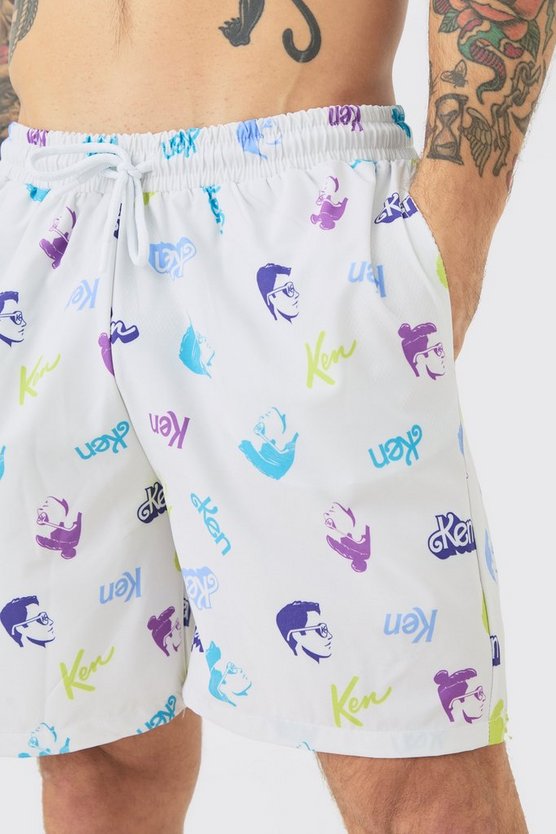 Mittellange Ken Badehose