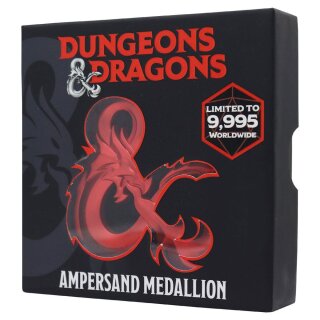 Dungeons & Dragons Medaille Ampersand Limited Edition (Red)