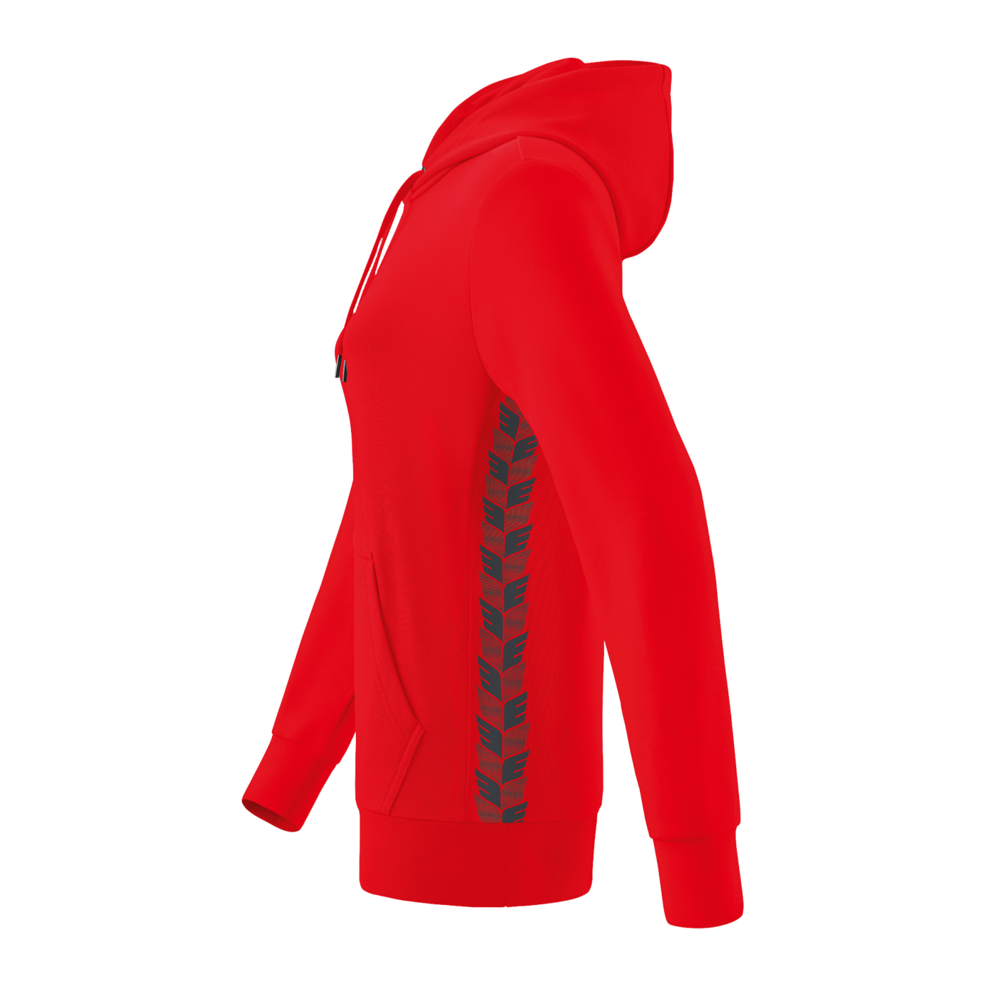Erima Team Essential Hoody Damen Rot Grau
