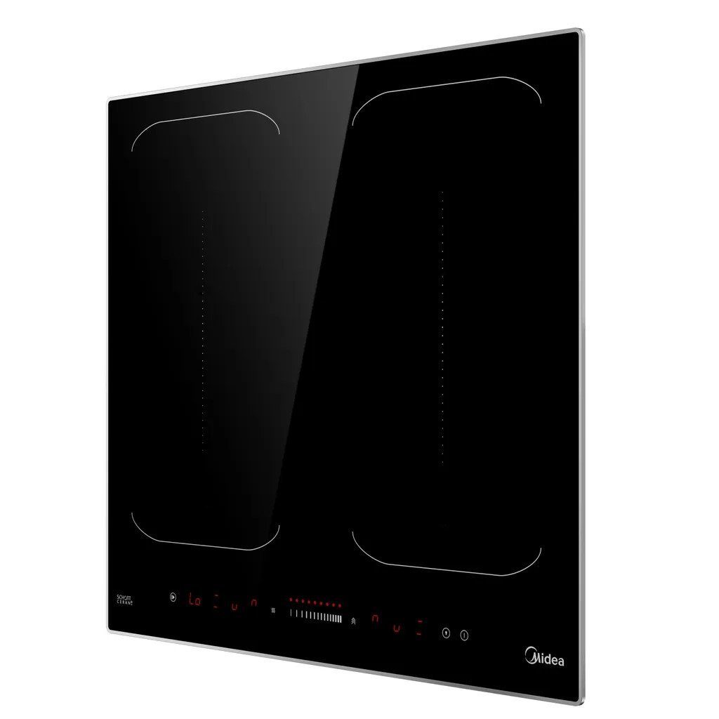 SIEMENS Backofen-Set Kindersicherung mit Midea Induktionskochfeld Booster autark, 60 cm