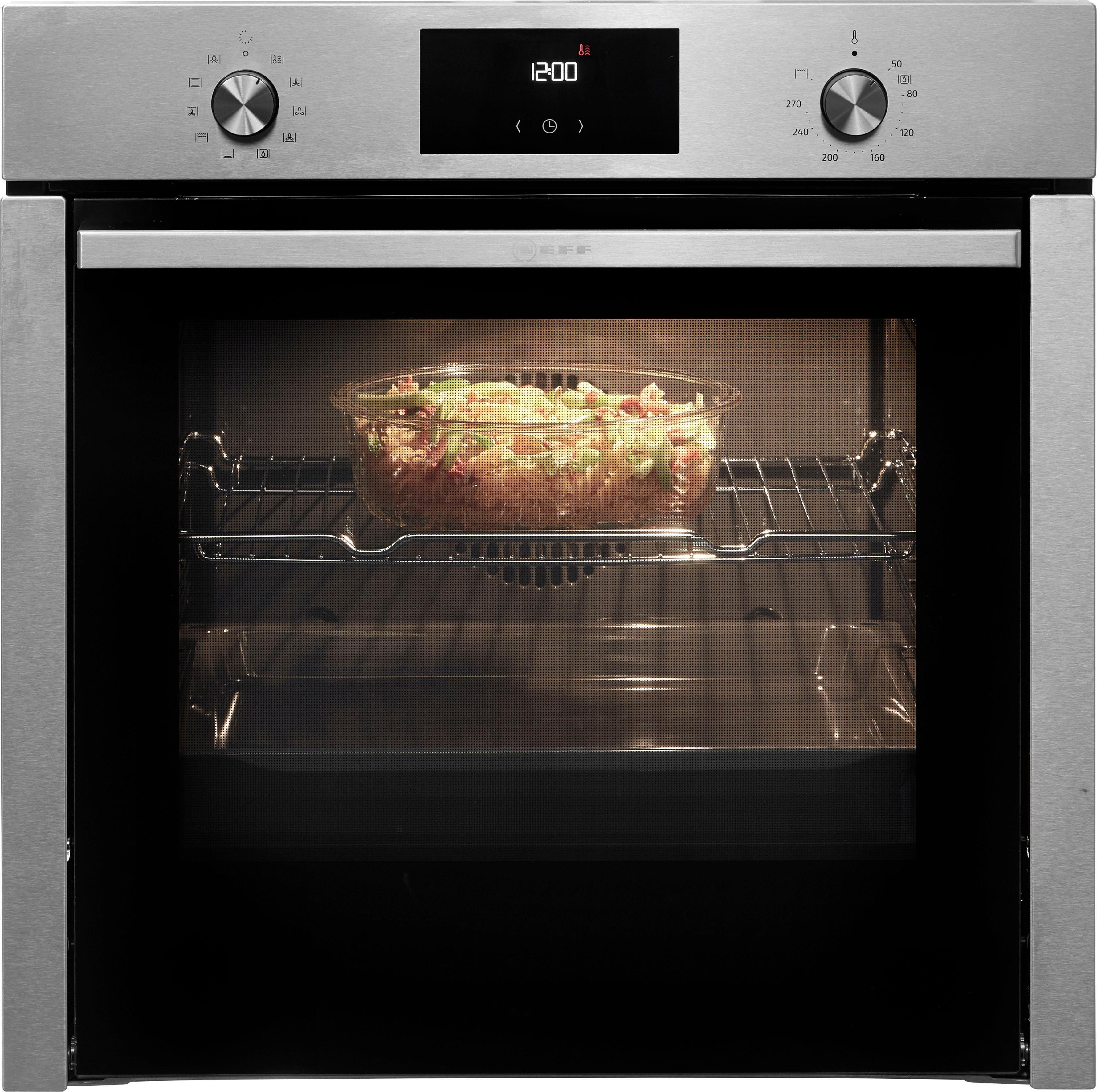 NEFF Einbaubackofen B4CCE2AN0, mit Teleskopauszug nachrüstbar, easyClean, mit Slide&Hide®