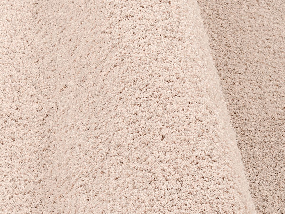 Hochflorteppich Soft Fun Beige 80 x 150 cm