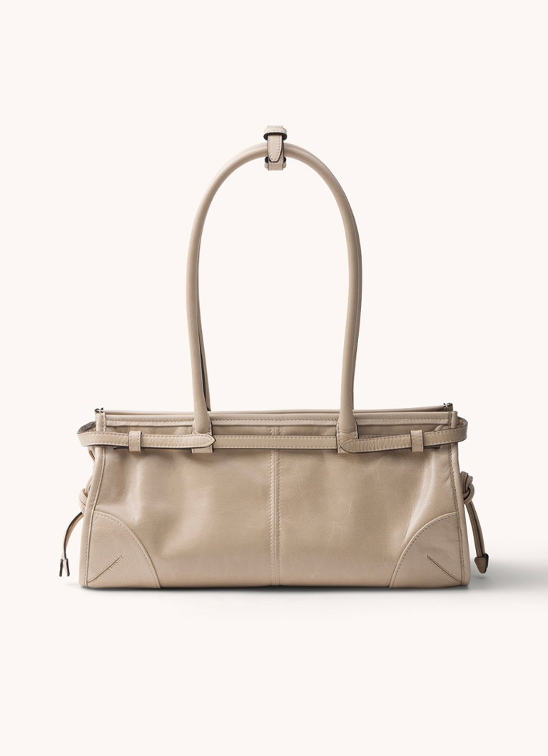 Prada  Medium schoudertas van leer