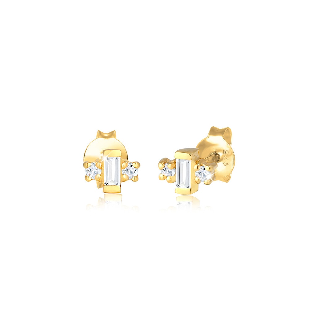 Elli PREMIUM Elli PREMIUM Boucles d'Oreilles Élégant avec des Pierres Précieuses de Topaze Bou Boucles d'oreilles