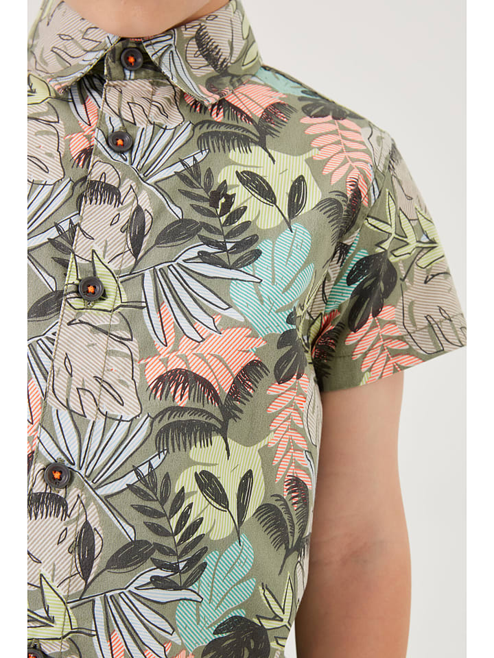 Garcia Hemd in Khaki günstig kaufen