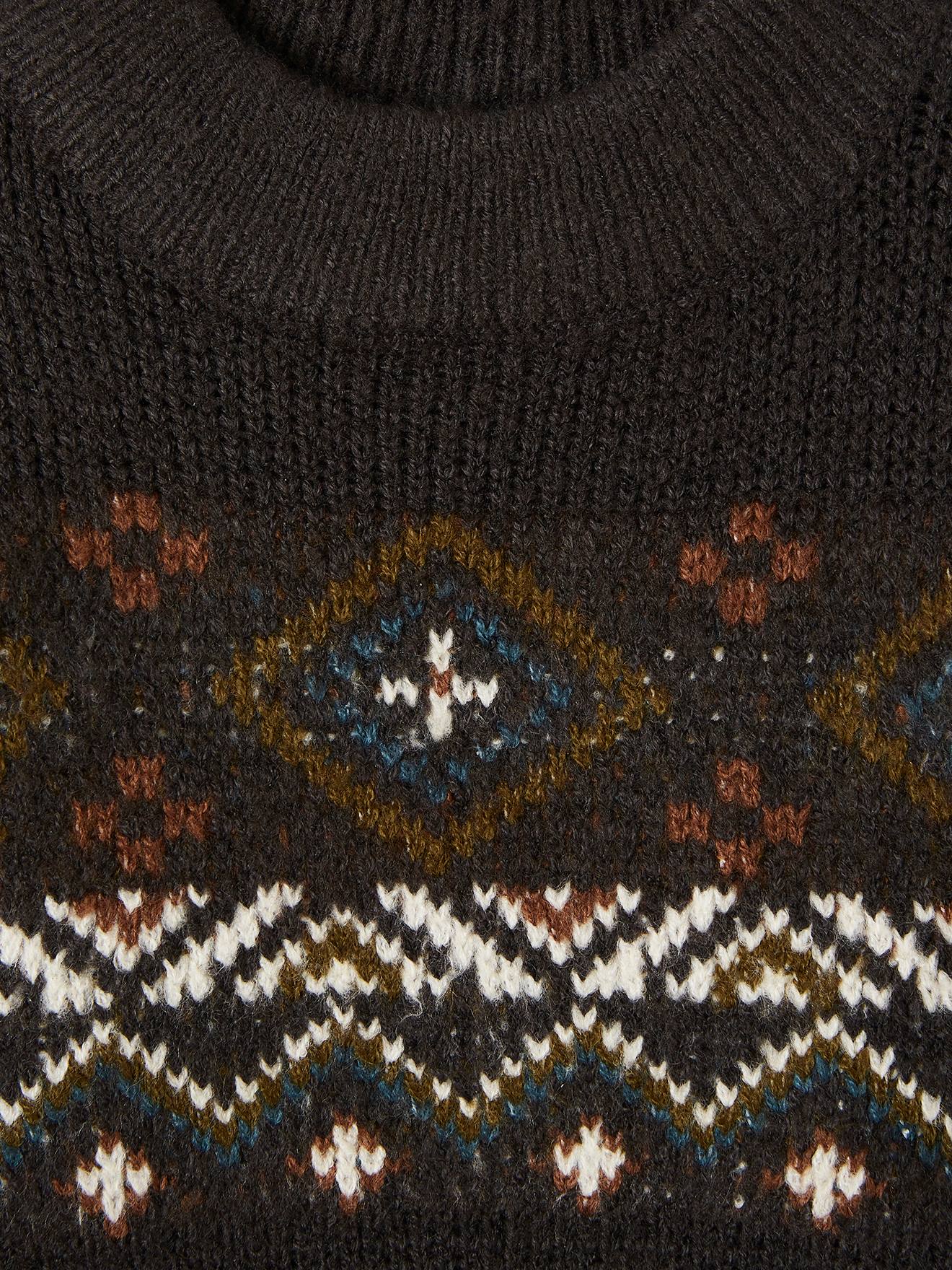 Vertbaudet Jungen Strickpullover, Oeko-Tex - schwarz