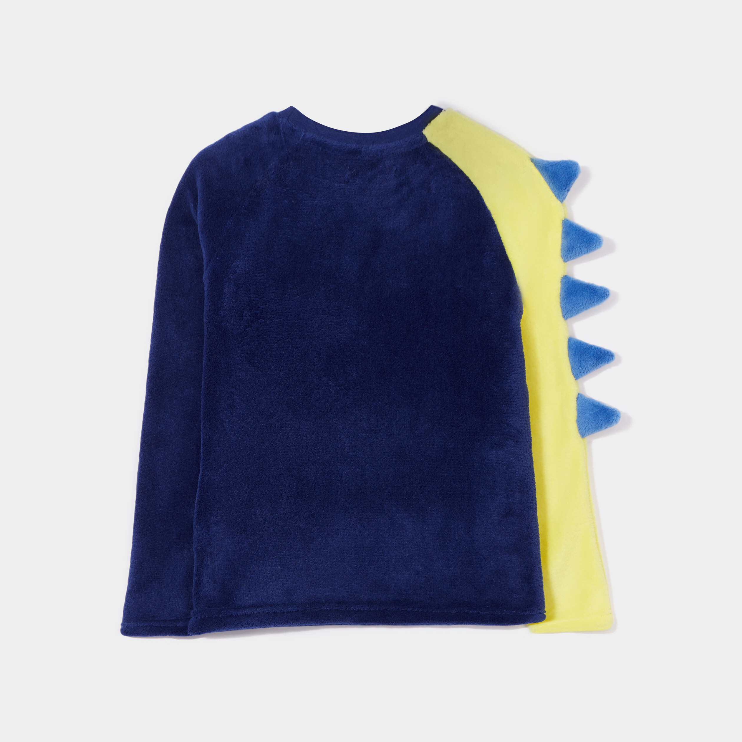 Ensemble pyjama pantalon droit pilou bleu garçon | La Halle
