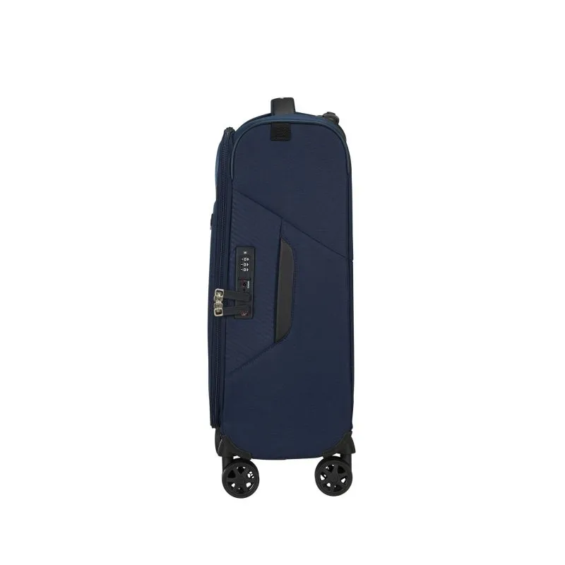 Samsonite LITEBEAM Handgepäck 4 Rollen 55cm - Midnight Blue