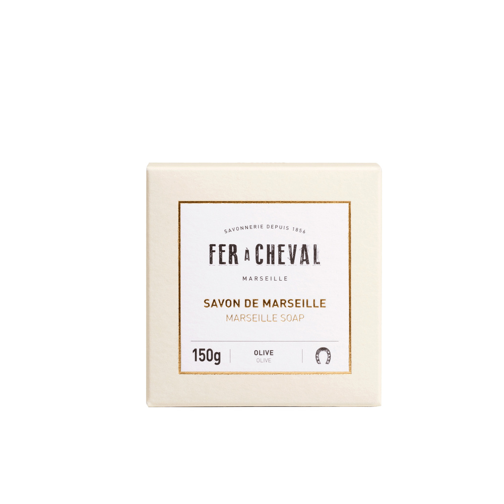 fer à cheval SAVON DE MARSEILLE A L'HUILE D'OLIVE PRESTIGE 150G Savon Solide