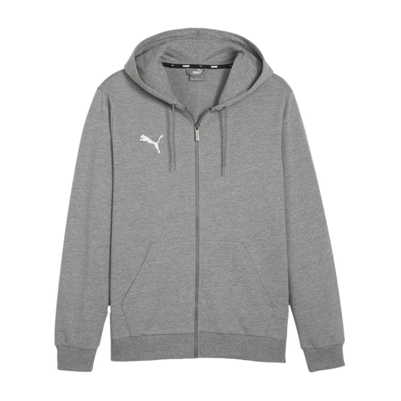 PUMA teamGOAL Casuals Kapuzenjacke Grau F33