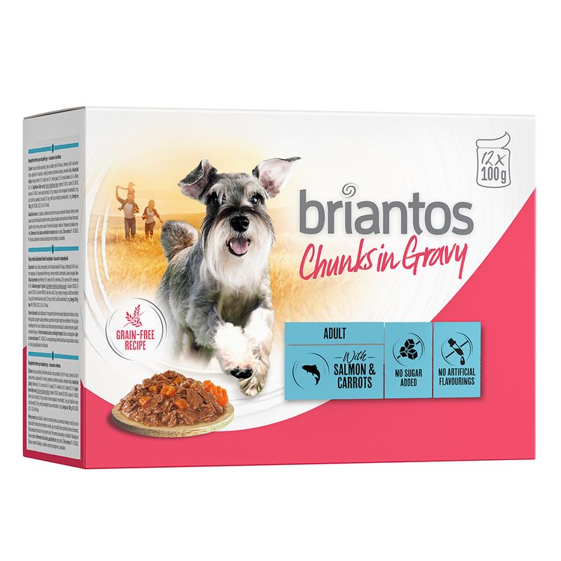Sparpaket Briantos Chunks in Gravy 48 x 100 g