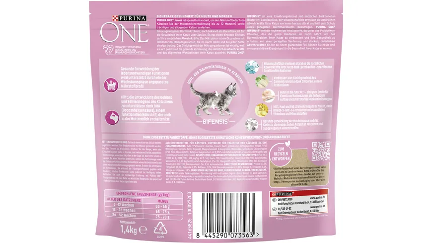 Purina ONE Junior Huhn 1.4 kg