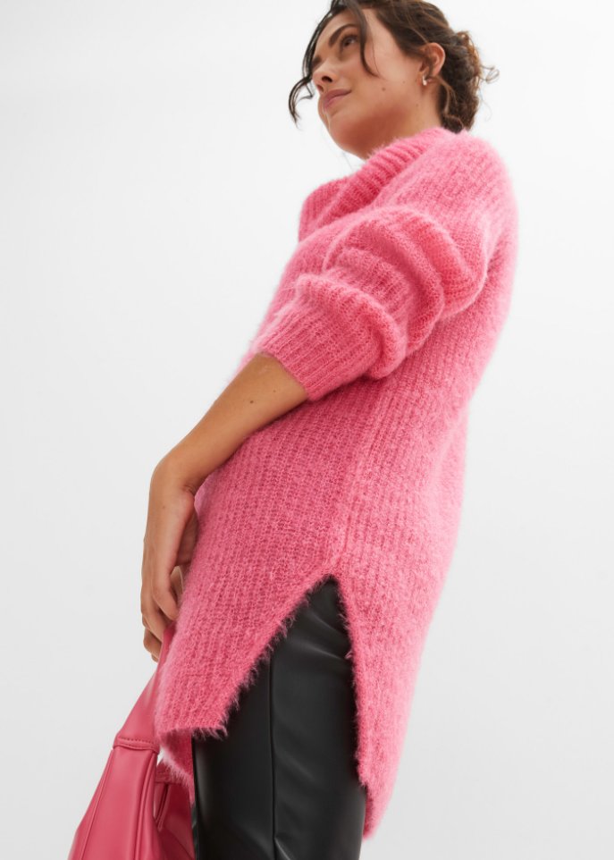 Oversize-Rollkragenpullover