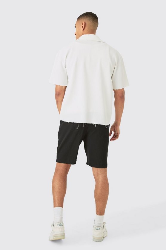 Oversize Hemd mit Knopfleiste
