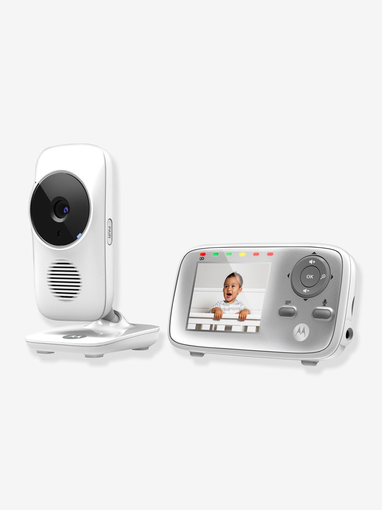 Babyphone vidéo sans fil VM 483 MOTOROLA blanc