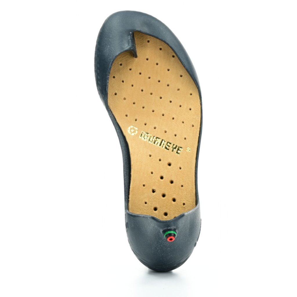 Iguaneye Freshoes Charcoal Grey/Ochre Ballerinas