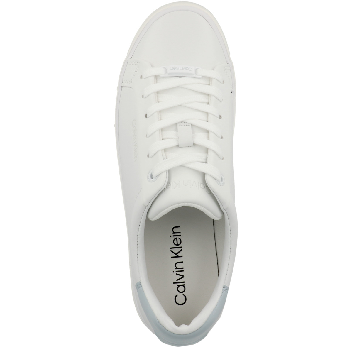 Calvin Klein Vulcanized Lace Up Sneaker Low weiss