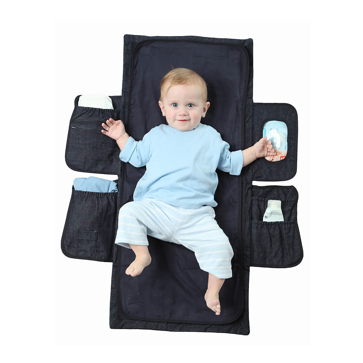 Windeltaschen Organizer Wickelmax Dark Denim