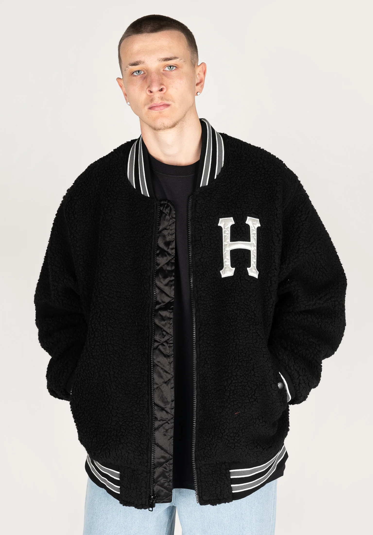 Sherpa Varsity Jacket