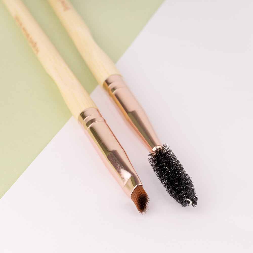 so eco Duo de pinceaux à sourcils Pinceaux à sourcils