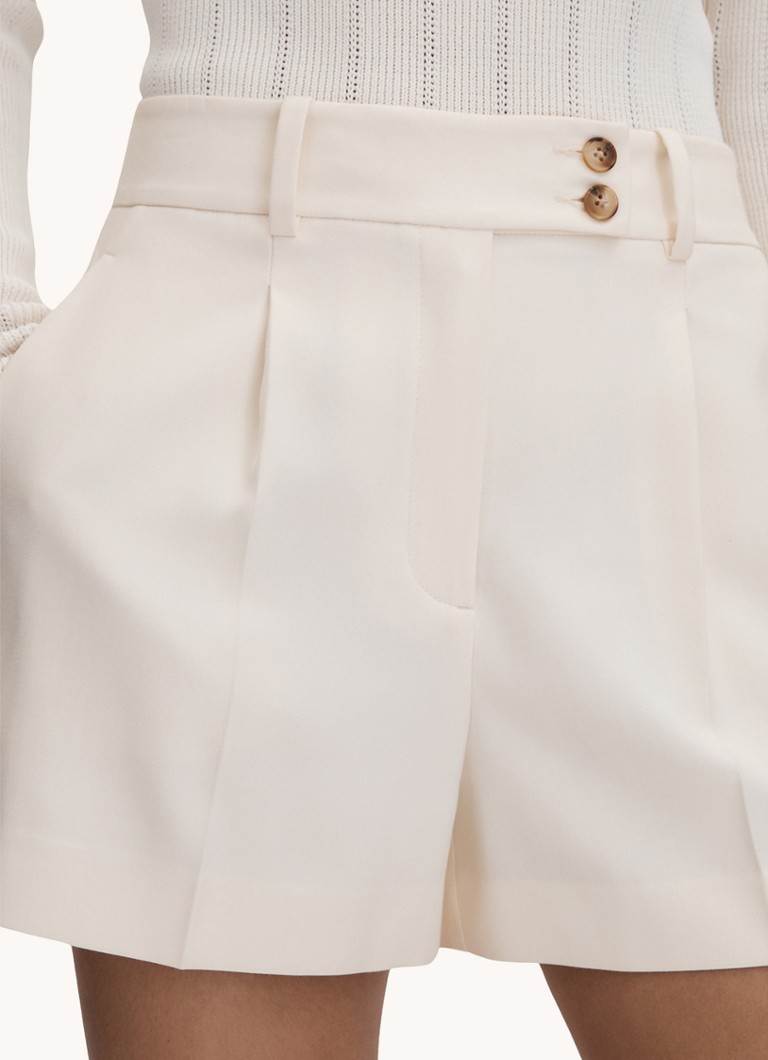 Pantaloni scurți cu talie înaltă și buzunare laterale Millie de Reiss