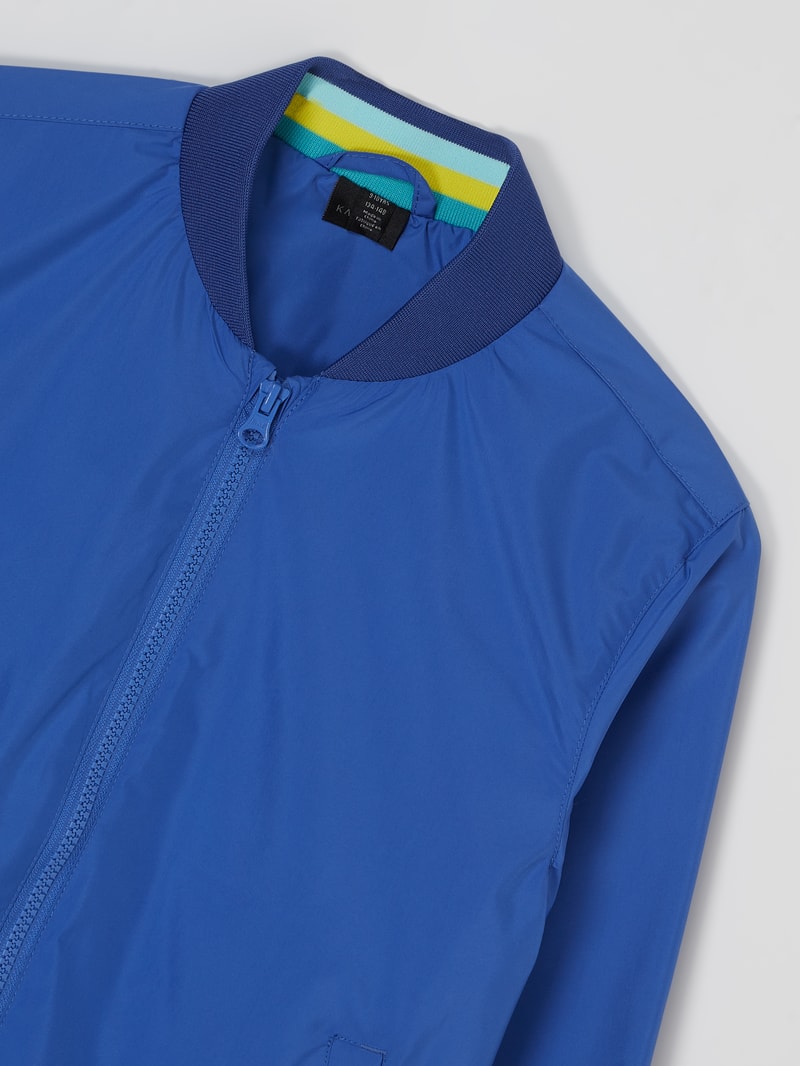 Blouson mit Stehkragen Modell 'Jayce' in royalblau