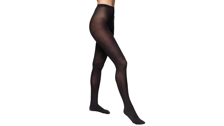 DIM Damen Feinstrumpfhose Komfort Body Touch Opaque 40 DEN noir