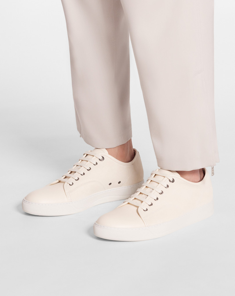 SNEAKERS DBB1 EN CUIR ET SUEDE