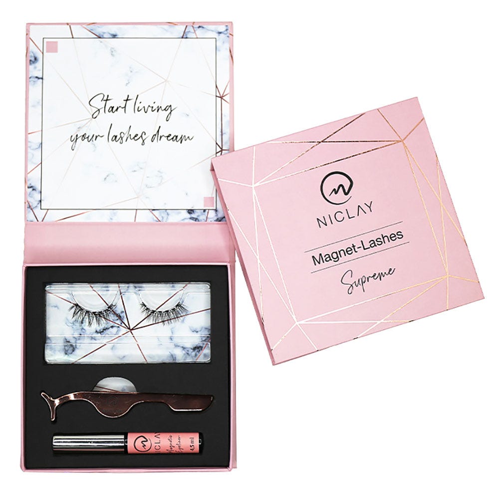 NICLAY MagneticLiner Lashes Set Supreme