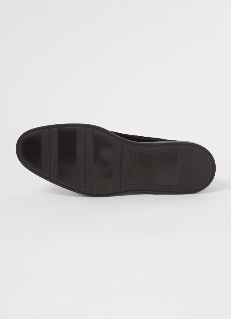 Scarpe slip-on in camoscio Santoni Detroit
