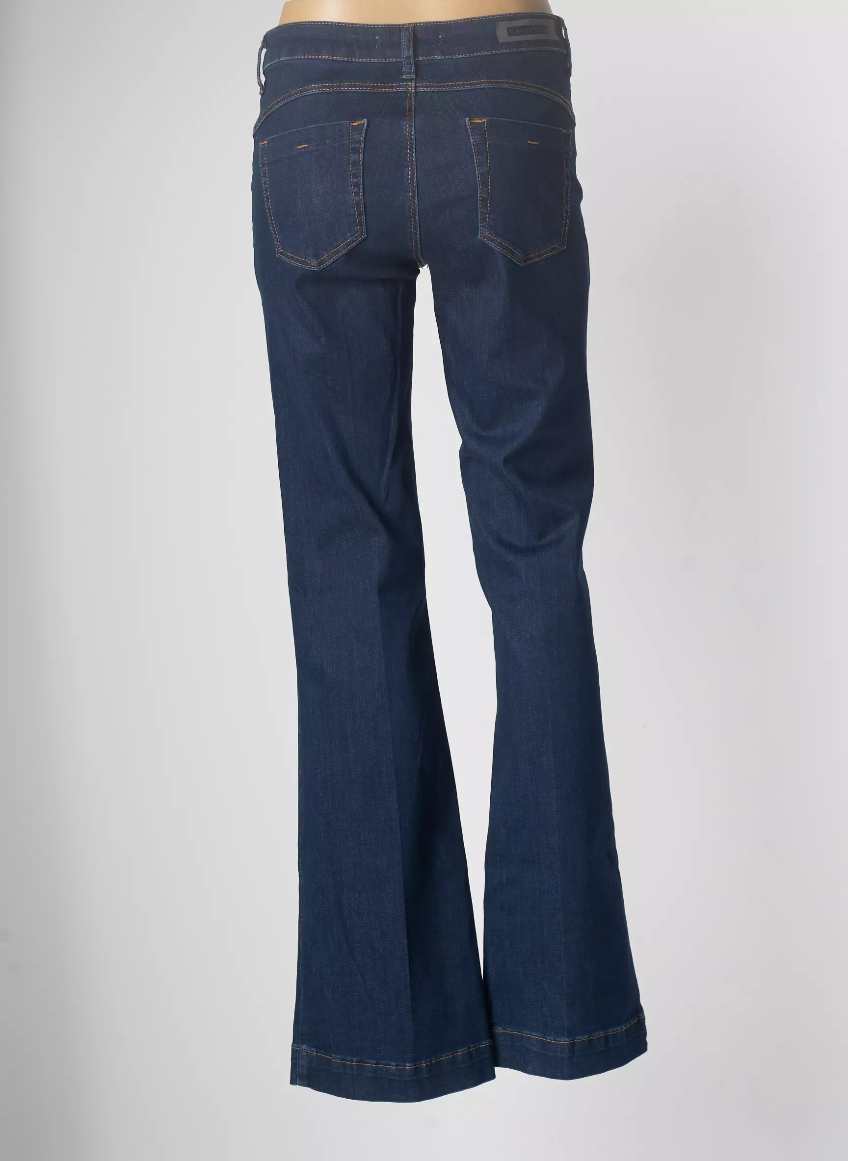 Caractere Jean Flare Femme couleur bleu